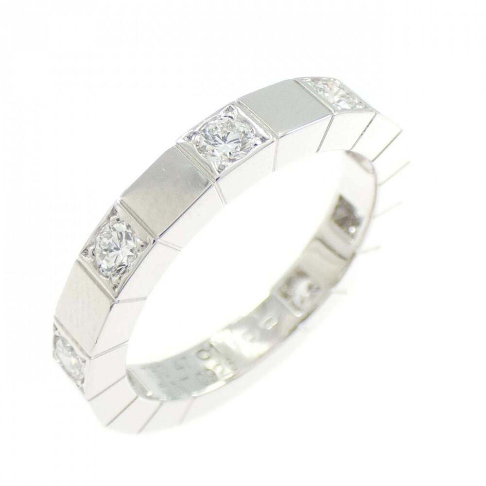 CARTIER Silver Diamond Lanier Ring